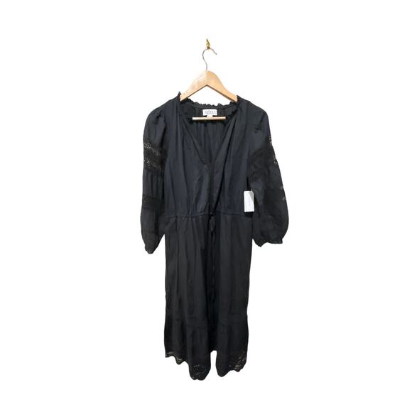 Velvet by Graham & Spencer Andy Short Sleeved Midi Dress Size Medium - Picture 4 of 5